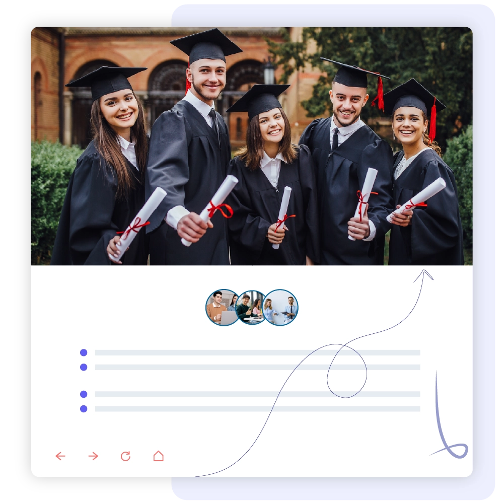 Campus and early career hiring use case illustration